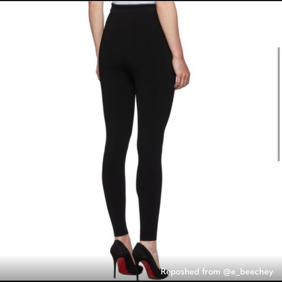 Alexander Wang Black Leggings size M - Picture 4 of 12
